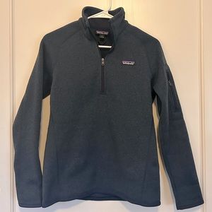 Patagonia Blue Half Zip Pullover